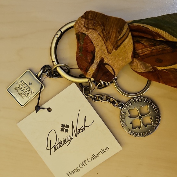 Patricia Nash Scarf Charm Fob - NWT - Picture 3 of 4
